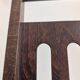 Wooden folding magazine rack