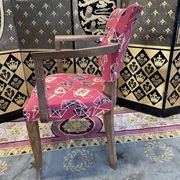 Suite of 4 armchairs bridges Art Deco style