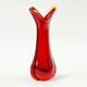 Vase en verre de Murano du milieu du siècle par Flavio Poli pour Seguso, Italie, années 1960