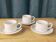 3 sets of Schonwald porcelain coffee cups and saucers