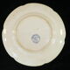 3 assiettes plates en faience e.bourgeois Paris