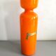 Vase opaline orange vintage