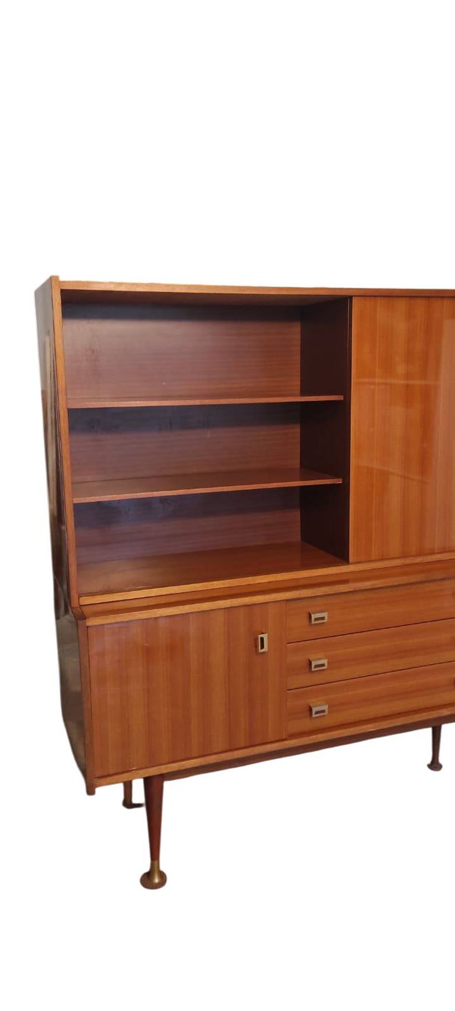 High vintage enfilade from the 50s-60s – mid-century Scandinavian sideboard