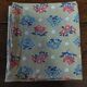 Vintage cotton florets pillowcase 62 X 60 cm