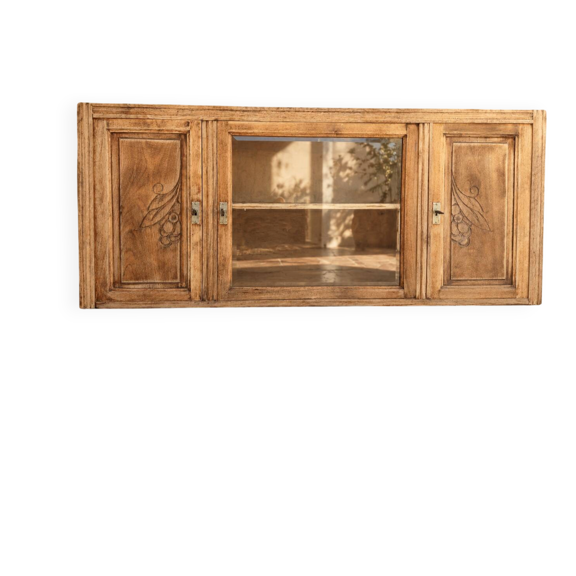buffet bas enfilade noyer art déco