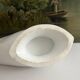 Empire sauce boat with eagle head in antique porcelain