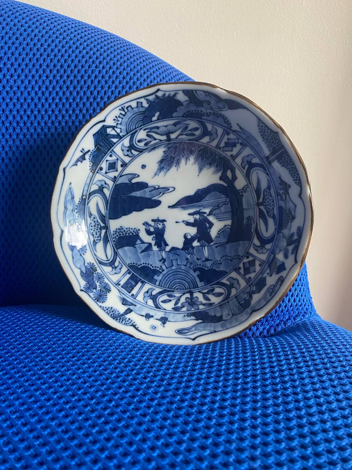 Assiette en porcelaine