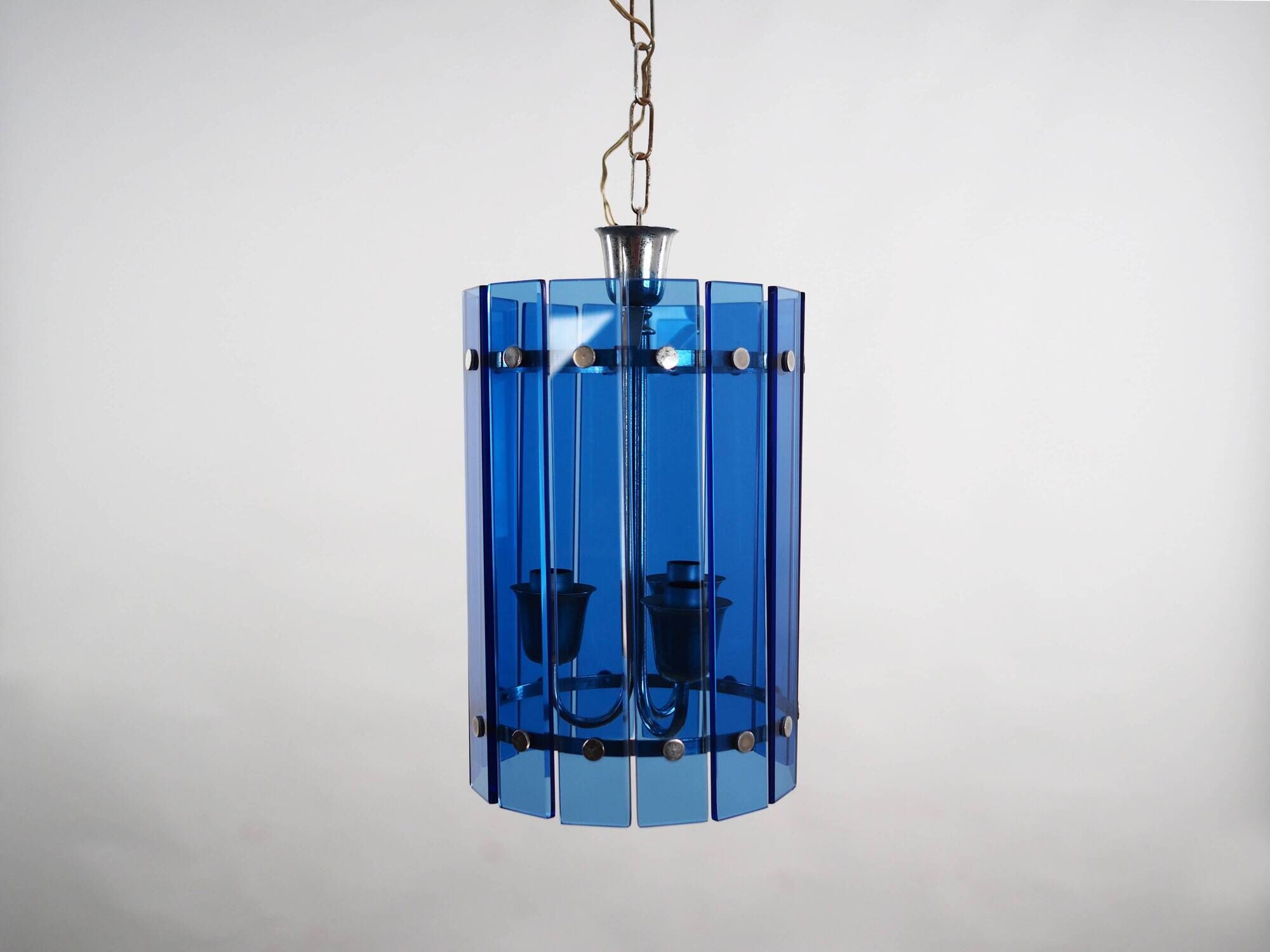 Pendant lamp, Italian design, 1970s, production: Italy