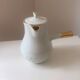 Beautiful Limoges coffee pot and teapot, UNIC Paris.