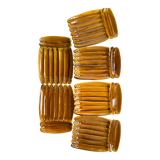 Assiettes asperge Vallauris