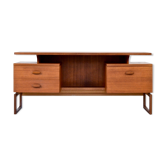 Midcentury G Plan floating top teak desk
