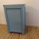 Table de chevet bleue vintage enfant