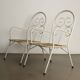 Four garden chairs from the 1960s