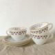 Vintage Termocrisa Mexico mugs