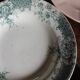 A set of 6 deep plates Fécamp Choisy le Roi Terre de Fer Rose Digoin.