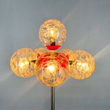Space Age Plastic & Glass Floor Lamp, Germany