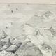 Gravure ancienne 1898, Hauteur, montagne, altitude • Lithographie, illustration originale