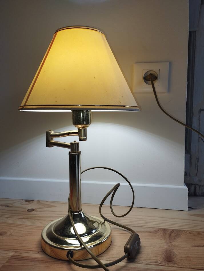 Boudet articulated desk lamp – SLE27 series – 1970s