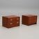 2 small chests of drawers / bedside tables - Sweden 70s/80s