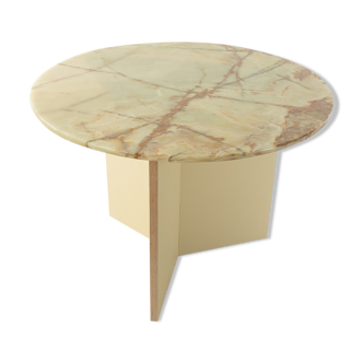 Unique onyx dining table