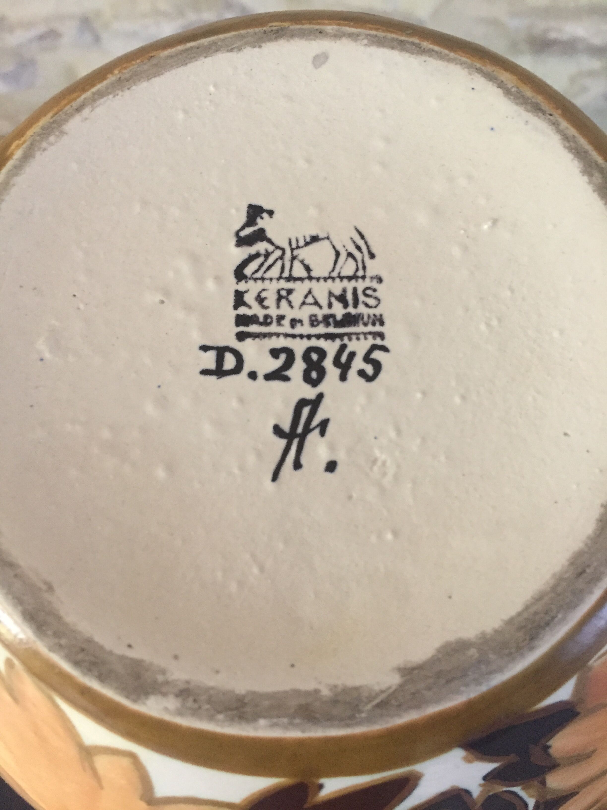 Vase vintage keramis