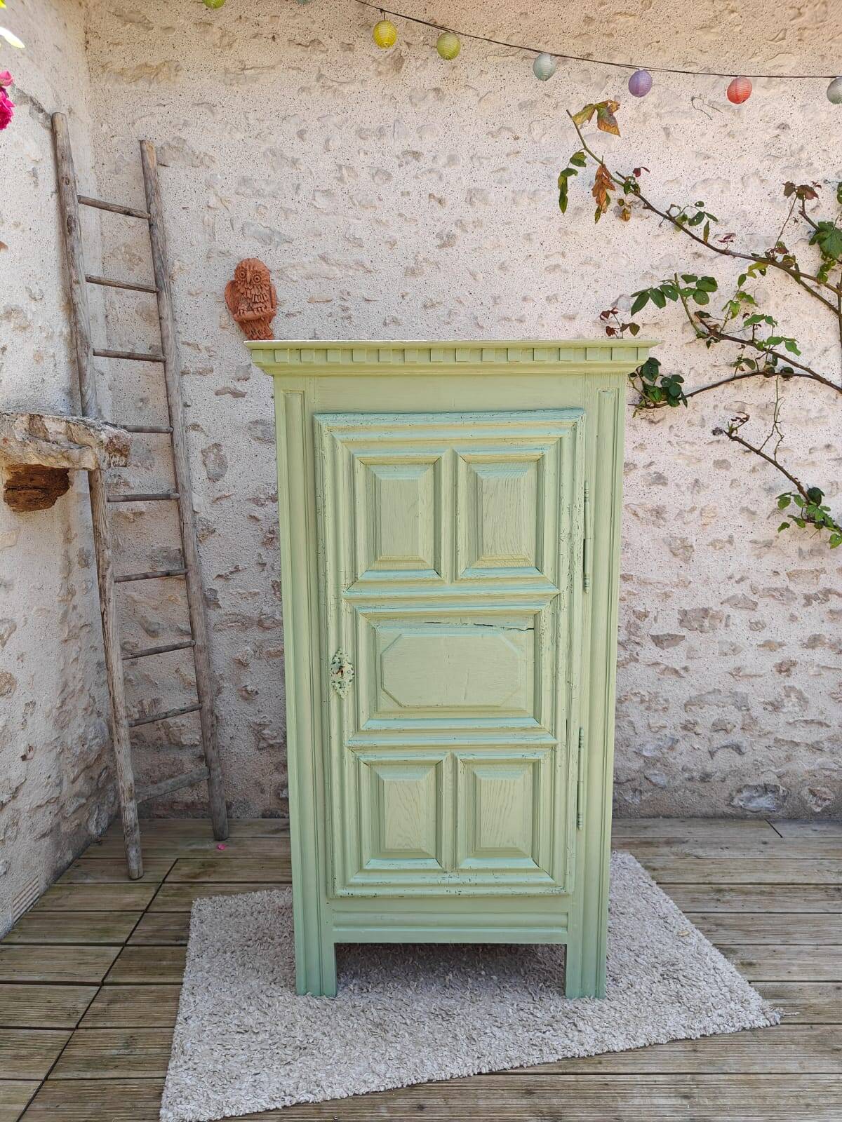 restored one door wardrobe