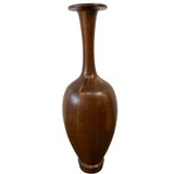 Wooden vase by Maurice Bonami for De Coene Frères, Belgium 1950