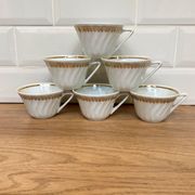 Set de 6 tasses à café Chauvigny F. Deshoulières