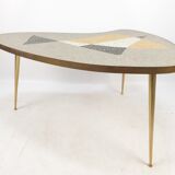 Mosaic coffee table by Berthold Müller, 1950s