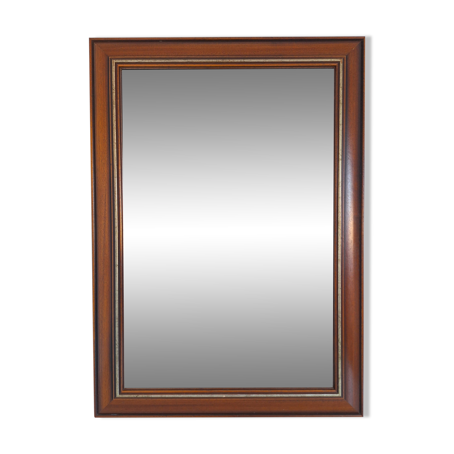 Vintage wooden mirror