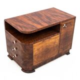 Art Deco chest of drawers, Poland, 1950s