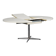 Table à manger ronde extensible par Pastoe, Pays-Bas, années 1970