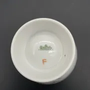 Pot à lait et sucrier – Design Raymond Loewy - Rosenthal Form 2000 Blütenspiel