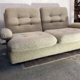 sofa 2 places fabrics steiner 1970