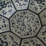 Delft earthenware polylobed dish.