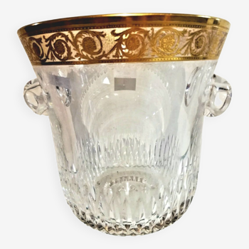 Crystal champagne bucket Saint-louis thistle