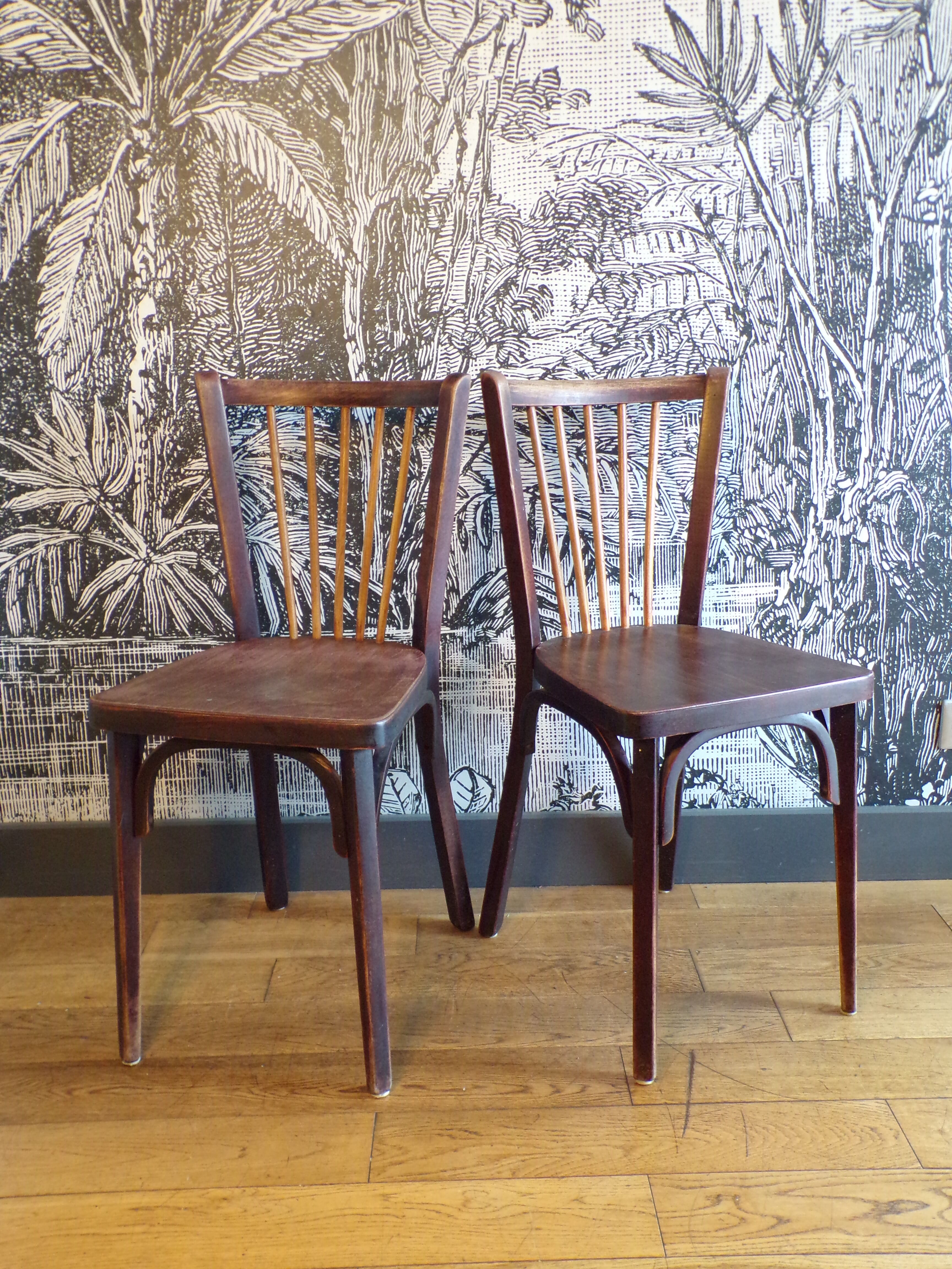 Pair of Baumann 153 chairs