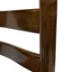 Vintage chair from the 70s minimalist design in wood and paper cord