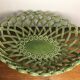 Homemade ceramic woven basket Pichon Uzès 1960 vintage
