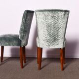Set de 3 chaises art déco 1930s