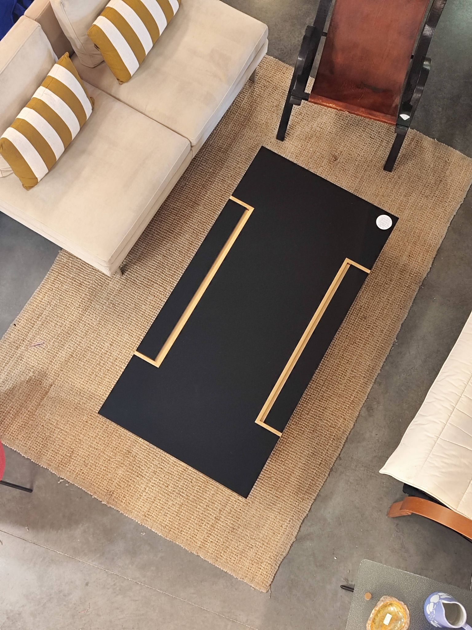 Rare Roche Bobois coffee table from the 1970s.