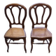 2 Louis Philippe canned chairs
