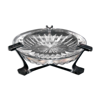 Crystal ashtray, Poland, 1960s