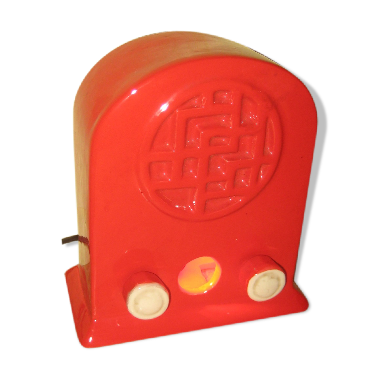 Radio lampe veilleuse faience