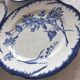 6 antique plates Creil & Montereau Sunflower model – 19th century