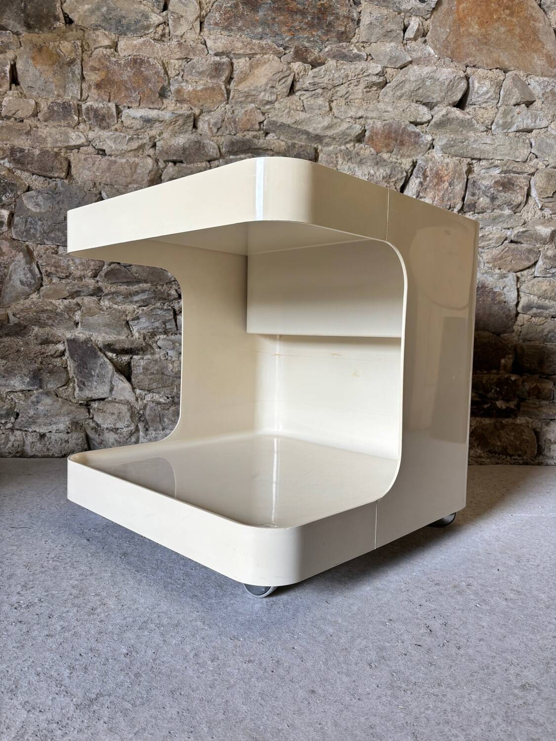 GAME coffee table and magazine rack by Marcello Siard for Longato 1970