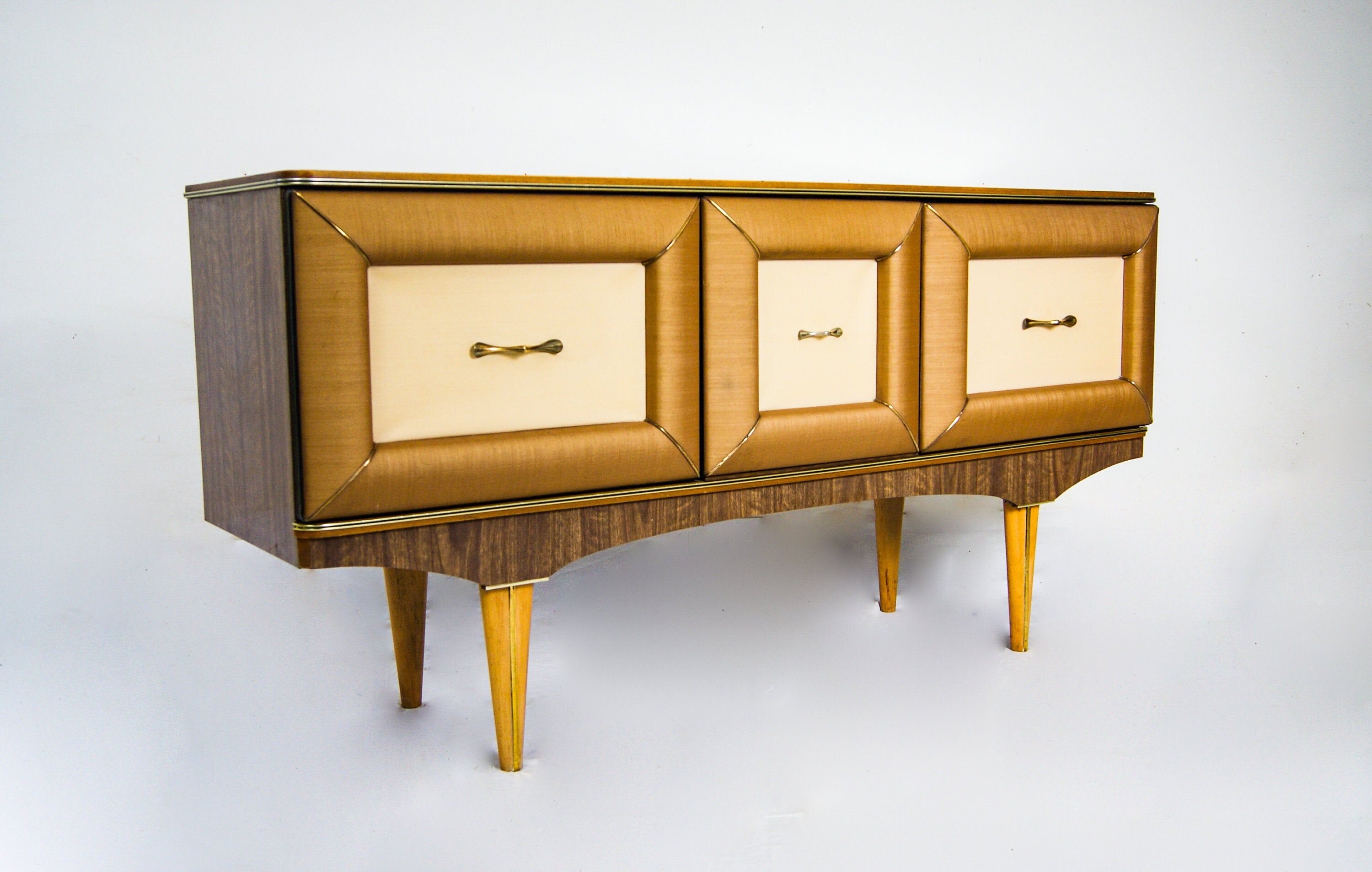 Stonehill illuminated cocktail cabinet sideboard, 1960s