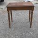 Walnut table 19th, 1 drawer