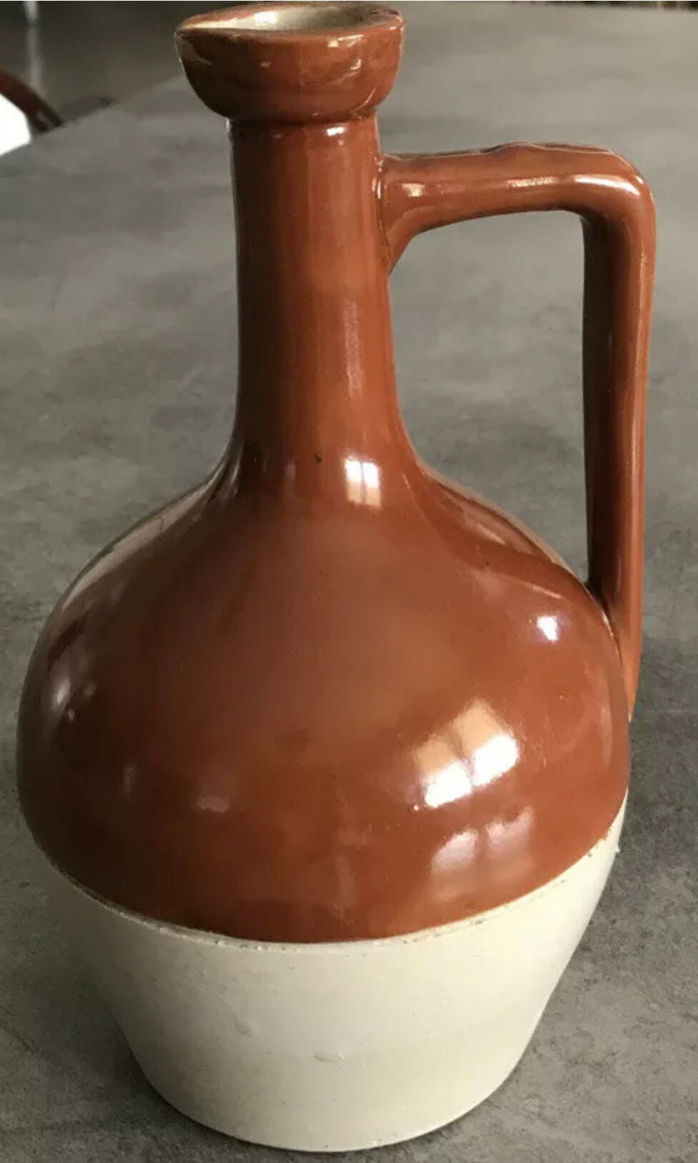 PITCHER BOTTLE BARDINET in Sandstone Distallator Bordeaux 50 cl BEIGE / BROWN