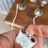 Pair of candlesticks girandoles Louis XVI silver empire